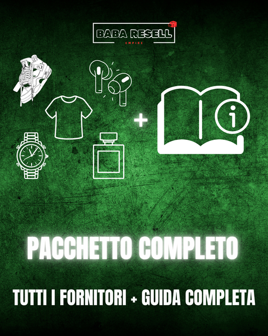BABARESELL EMPIRE PRO - TUTTI I FORNITORI + GUIDA